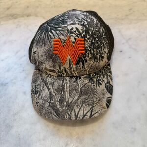 Game Guard Whataburger Hat Trucker Cap Camo Orange Logo Since‎ 1950